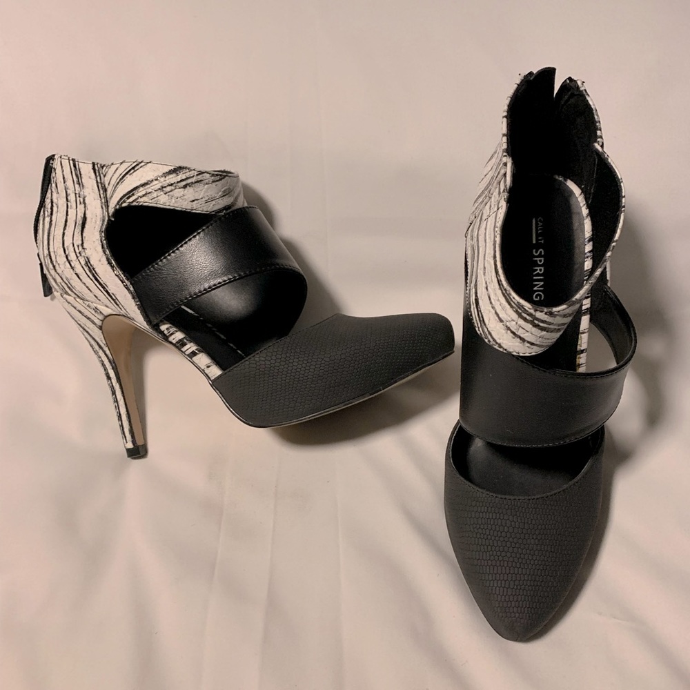 Call it spring cutout booties